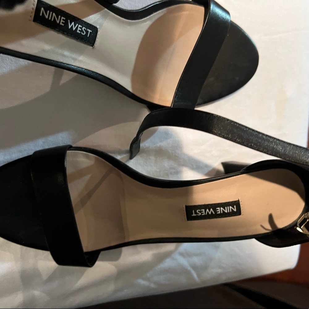 Nine West sandal heels.